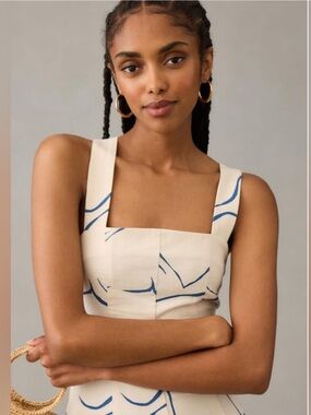 Corey Lynn Calter linen dress